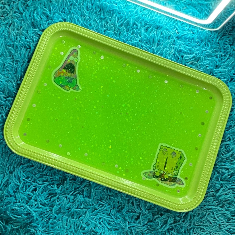 Custom made rolling tray